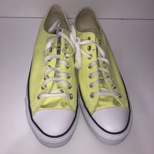 Converse , 11.5, neon lime yellow